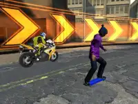 City Skateboard Street Racing Screen Shot 7