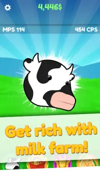 Milk Farm Clicker Screen Shot 0