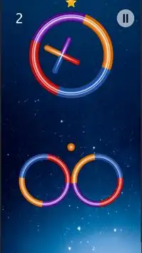 Space Rings - Color Switch 3D Screen Shot 1
