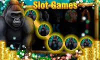 King Ape Slots Vegas Jackpot - Gorilla Rampage Screen Shot 0