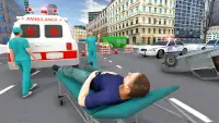 Ambulans Simülatörü Araba Screen Shot 1
