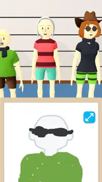 Line Up: Draw the Criminal Screen Shot 2