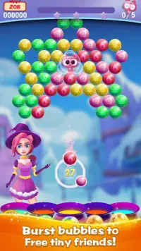 バブルポップ2 -魔女バブルシューティングゲームゲーム Screen Shot 2