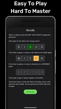 Wordwe - Word Guessing Game Screen Shot 2