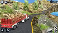 Cargo Truck Driver OffRoad Transport Games Screen Shot 0