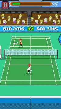Tap Badminton Rio 2016 Screen Shot 0