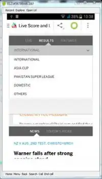 t20 World Cup Fixture & Info Screen Shot 6