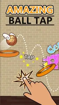 Flappy Ball – Dunk and Jump Screen Shot 0