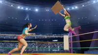 Femmes Wrestling Rumble: Combats d'arrière-cour Screen Shot 2