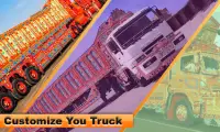 Indian Truck Driving Transport-PK Cargo Truck Game Screen Shot 2