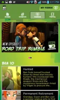 Ben 10 Ultimate Challenge Screen Shot 1