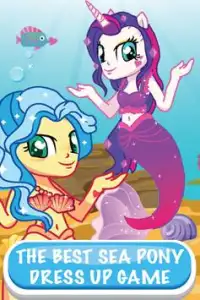 Little Sea Pony Dress Up Screen Shot 0