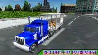 selvagem animal transporte Sim Screen Shot 4