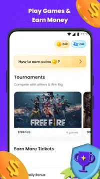 mGamer – Earn Money, Gift Card Screen Shot 2