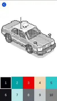 Color By Number - Pixel Art images Screen Shot 6
