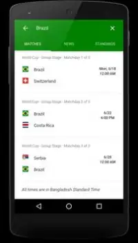 FIFA World Cup 2018 | Daily LIVE Scores & Fixtures Screen Shot 4