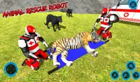 Light speed hero: Animal Rescue Robot Superhero Screen Shot 8