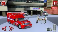 rescate de ambulancia de emergencia-ciudad de sup Screen Shot 2