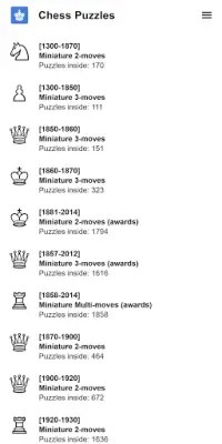 Chess Puzzles Screen Shot 0