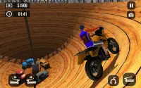 Well Of Death Stunt Bike Drive Screen Shot 13