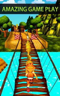 Subway Jungle dash Runner: Endless Run Rush Game Screen Shot 0