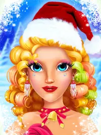 Christmas Makeover : Makeup Salon Games For Girls Screen Shot 1