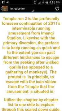 Guide For Temple Run 2 Screen Shot 1