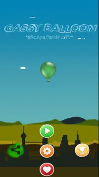 Gassy Balloon : Endless Runner Screen Shot 0