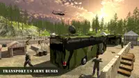US Army Plane Transporter Military Bus Driving Sim Screen Shot 3