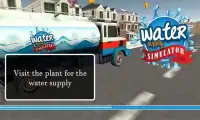 City Farm Água Truck Sim 3D Screen Shot 0