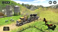 Farm Animal Truck Driver Game Screen Shot 14