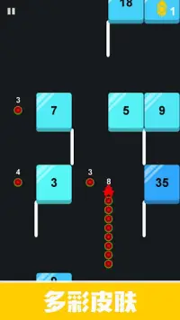 Caterpillar vs Block-Strategy Popular .IO Games Screen Shot 2