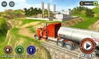 Нефтяная танкерная транспортная игра 2018 Screen Shot 0