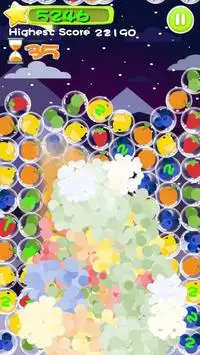 Fruit Bubble Burst Screen Shot 0