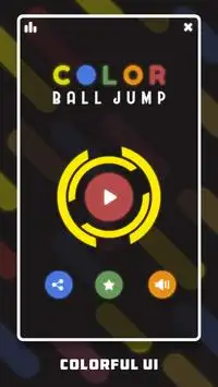 Color Jump : ball vs circle Screen Shot 0