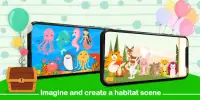 Puzzle for kids - Learn Animal Names And Habitats Screen Shot 5