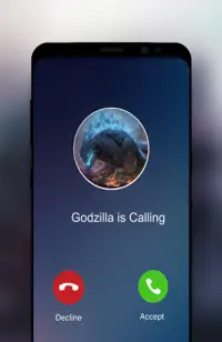 Godzilla Fake Call prank Screen Shot 0