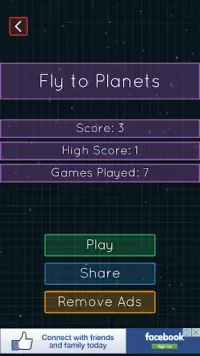 Fly to Planets Screen Shot 2