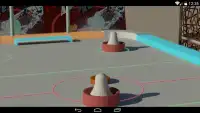 Glow Air Hockey 3D Screen Shot 7