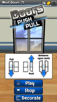 Doors Push or Pull Screen Shot 0
