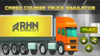 Cargo Courier Truck Simulator Screen Shot 1