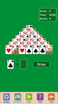 Pyramid Solitaire 3 in 1 Screen Shot 0