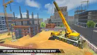 Crane Excavator Driving Sim City Construction 2018 Screen Shot 10