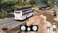 offroad otobüs 3d otobüs oyunu Screen Shot 1