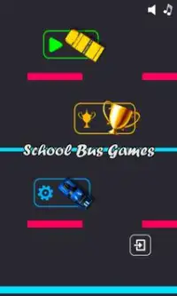 School bus games free Screen Shot 2