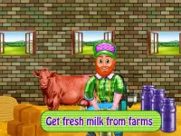 Milk Butter Farm Factory - Diary Farming Farm Game Screen Shot 1