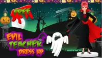 Игры для девочек Evil Teacher-Halloween Screen Shot 0