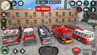 Firefighter Fire Truck Game 3D Screen Shot 2