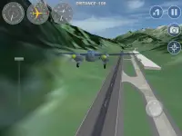Airplane Fly-les Alpes suisses Screen Shot 4