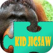 Monkeys Kid Jigsaw Puzzle